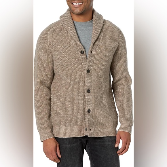 Joseph Abboud Other - Joseph Abboud wool blend Beige Cardigan Sweater men’s size large